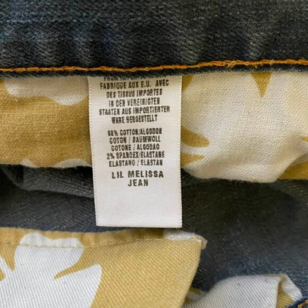 Lucky Brand Lil Melissa Bootcut Button-Fly Jeans Minimal Stretch Denim - Picture 13 of 16